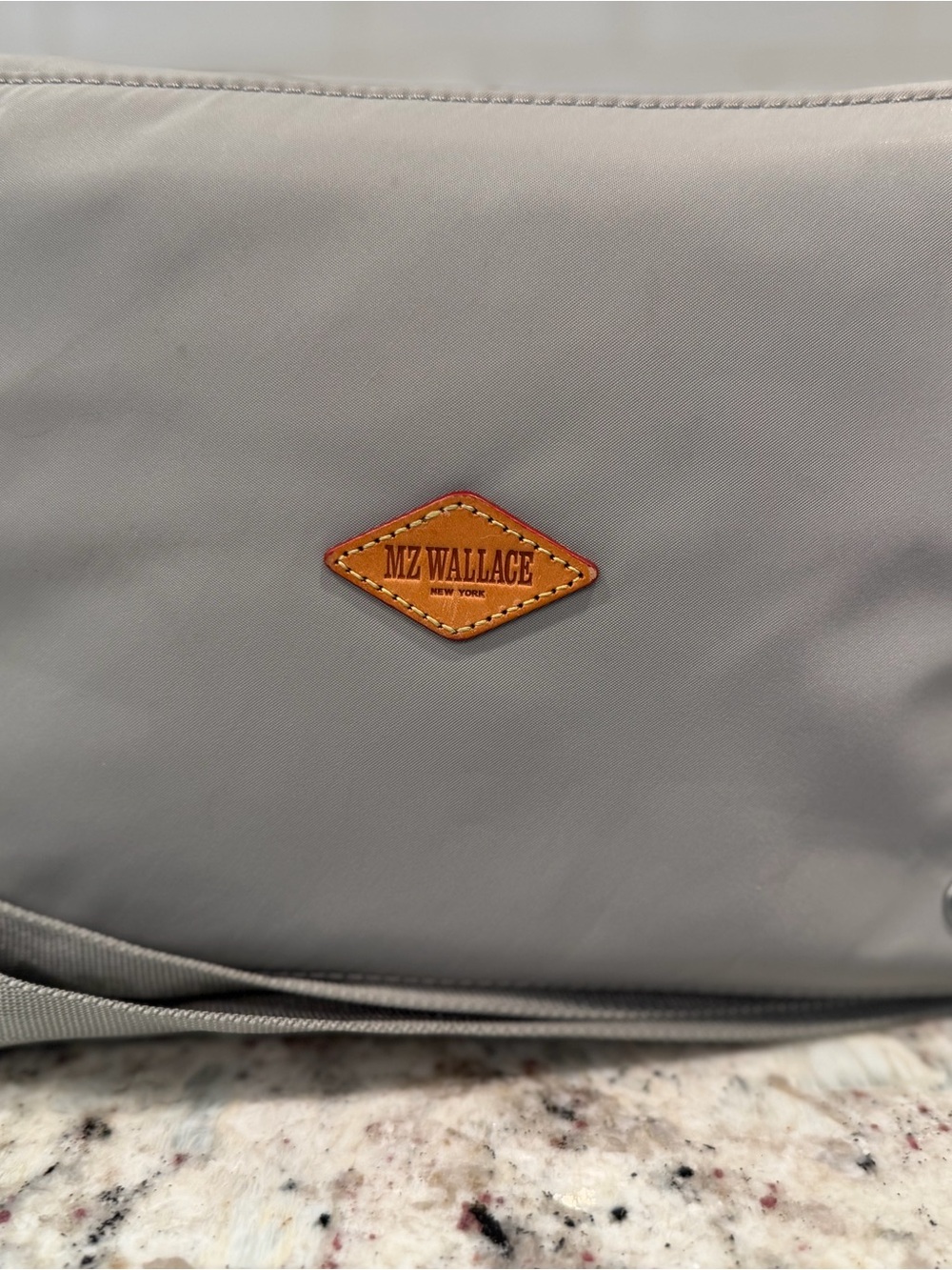 Light Gray Women’s Tote Bag with Convertible Strap - Picture 4 of 16